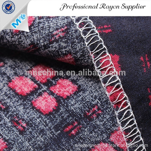 120D*30S rayon viscose fujet printed fabric